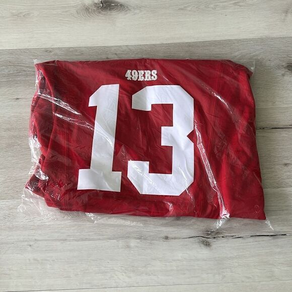 NFL Nike San Francisco 49ers Purdy 13 Red XXL NWT IN PACKAGE - Picture 6 of 6